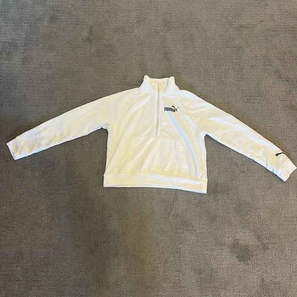Women’s medium puma 1/2 zip up - Picture 3 of 7